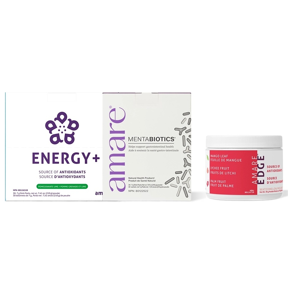 Amare HJ Energy+ Bundle Canada - Known as Happy Juice in the USA